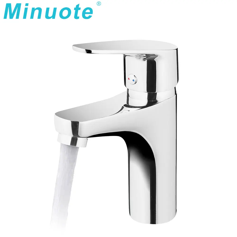 2022 modern design basin water mixer tap bathroom faucet brass bathroom sink faucet Grifos monomando para lavabos
