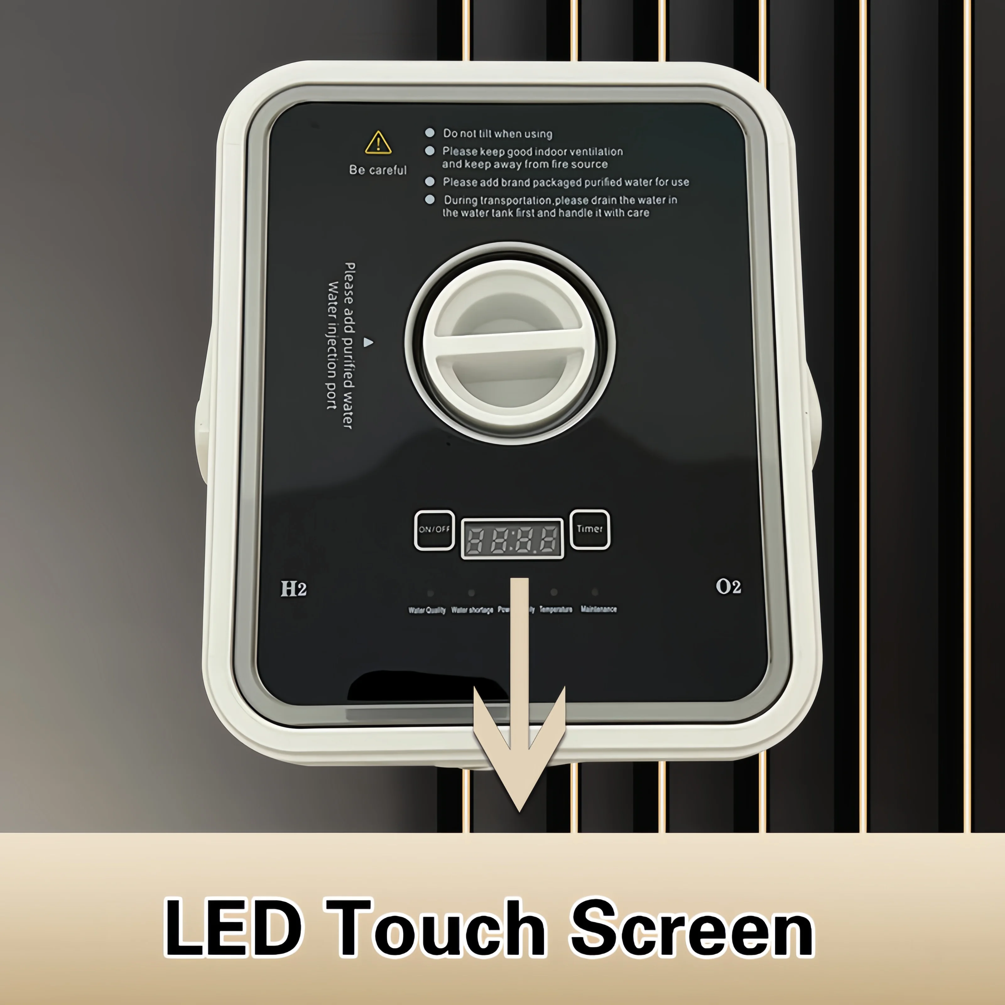 H2 Inhalation Machine Hydrogen Production Machinen Hydrogen Inhalation Machine 225ml/min Wholesale Supply