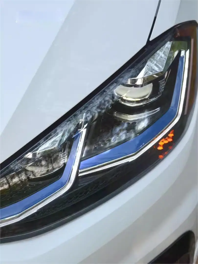 Modified LED Daytime Running Light Streamer Turn light For VW Volkswagen Golf 7 MK7 2015-2021