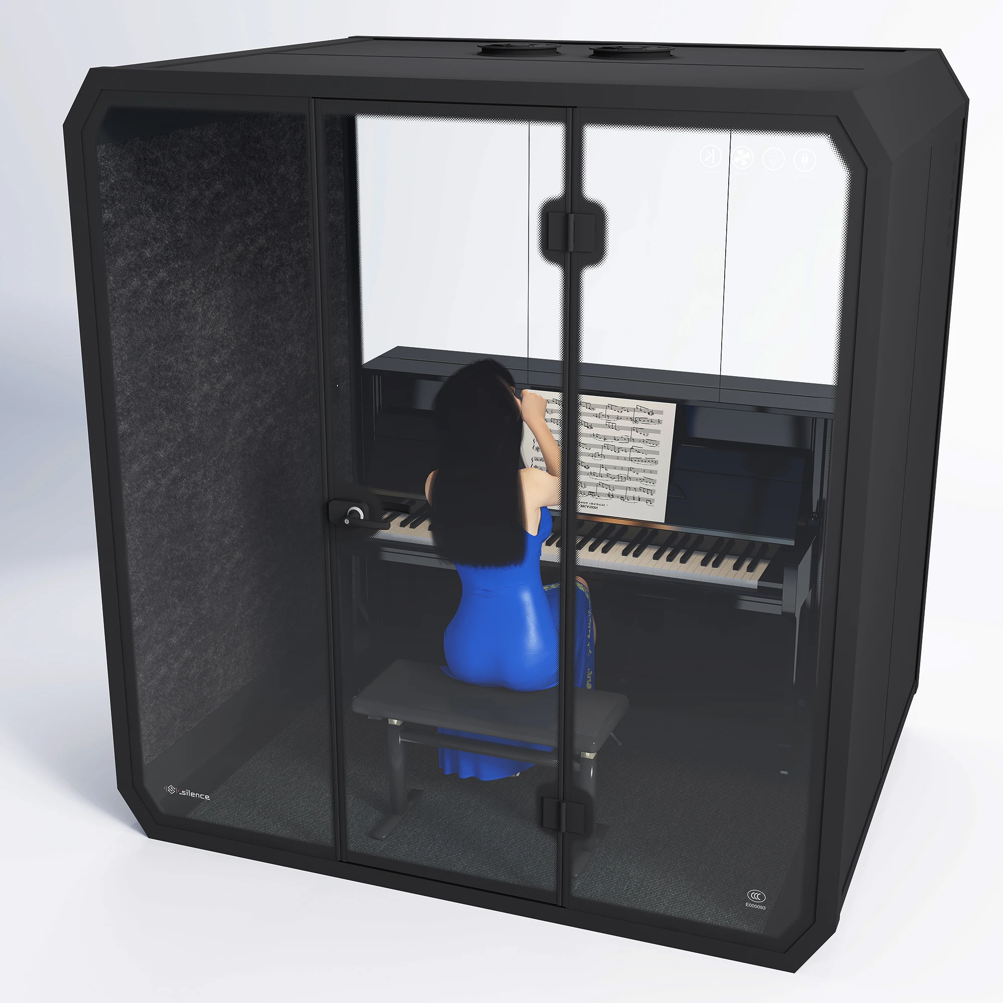 Гибкая Звукоизоляционная камера для коммерческих и офисных помещений