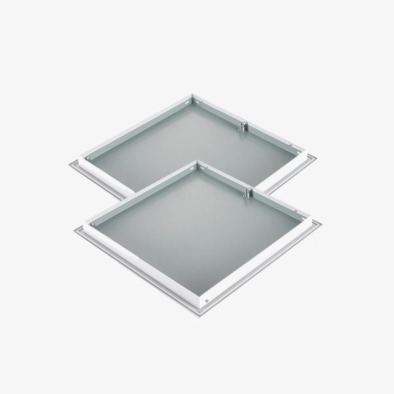 45*45 CM White Opening Flap Cover Access Panel Plate Vent Systems Easy Metal Access Ceiling Panel Lockable