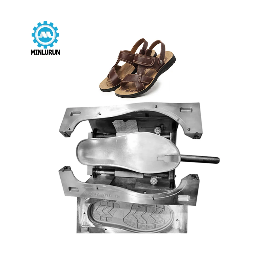 Single Color Double Density Shoe Mould Pu Dip Shoes Die Footwear Mold for Sandal