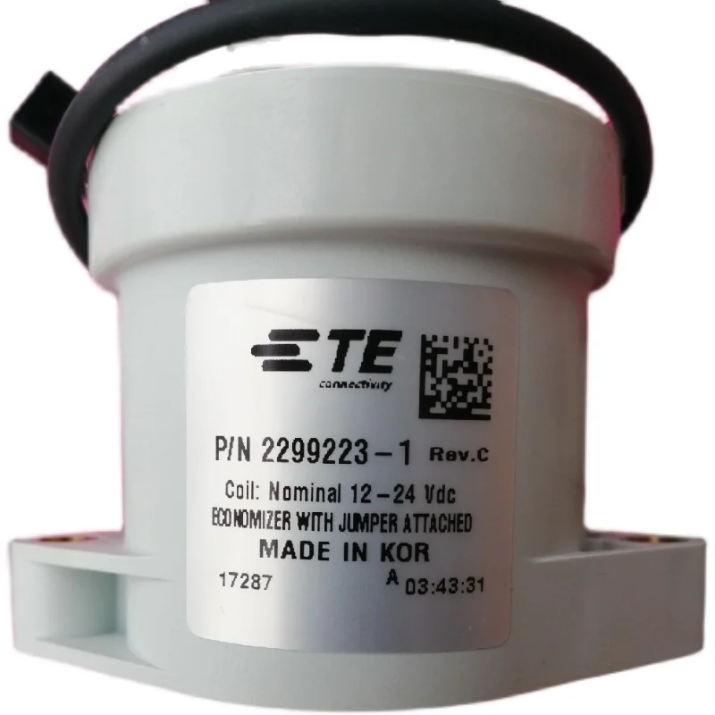 TE Tyco 2299223-1 high voltage DC contactor contact 900V500A coil 12-24V relay