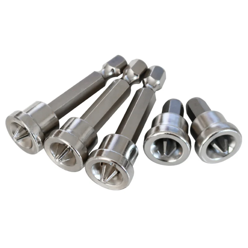 25mm 50mm Positioning Drywall Screw Setter PH2 Bits for Plasterboard Hex Shank