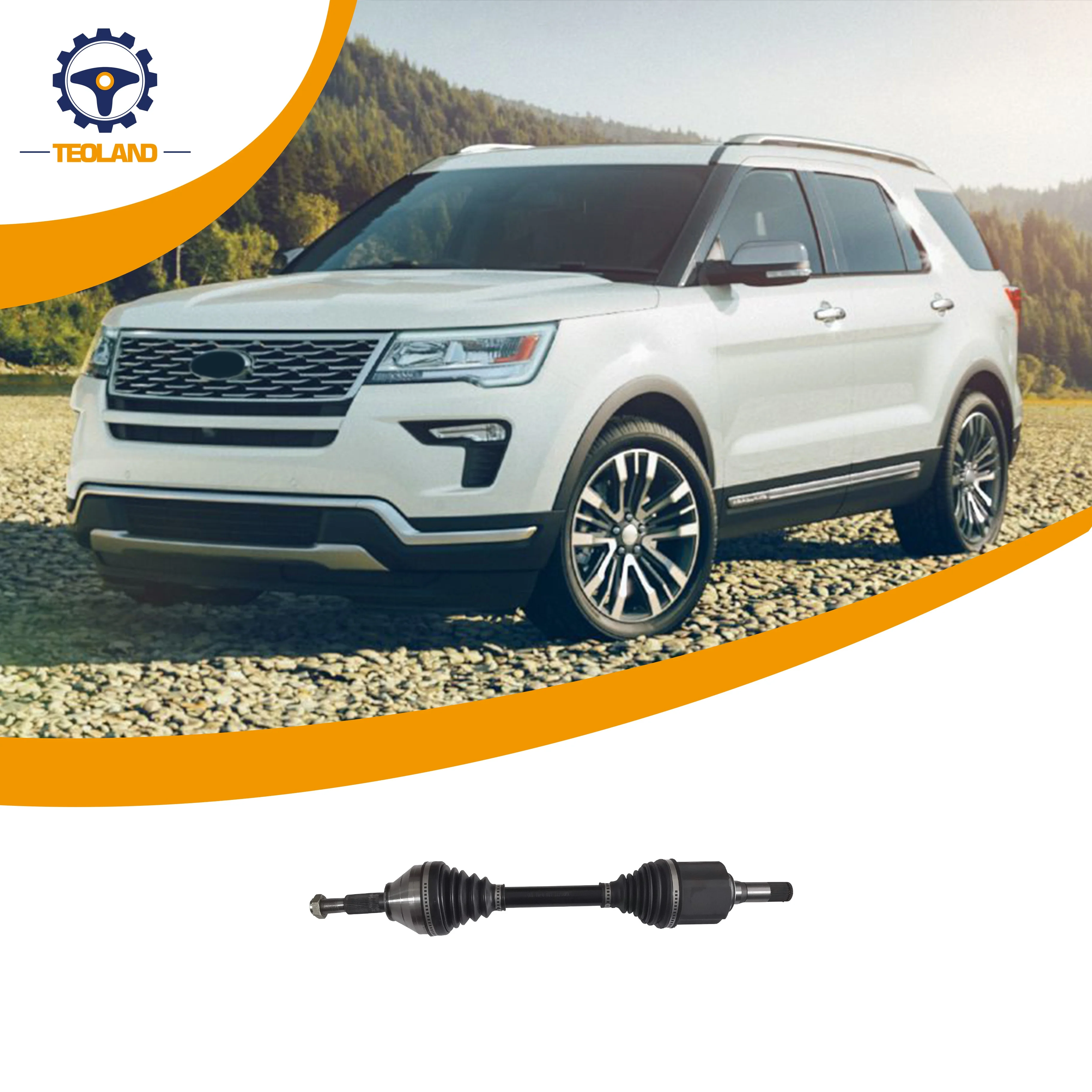 BB5Z3B436J высокое качество системы передачи передняя ось вала для Ford Explorer 6 цилиндров 3.5L BB5Z-3B436-J в сборке мост в сборе