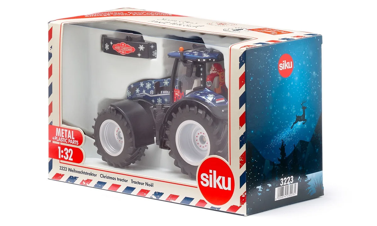 Siku Toy Factory Direct Sales Kids Cars Collection Vehicle Set Diecast Small Toy Car Christmas Tractor 3223