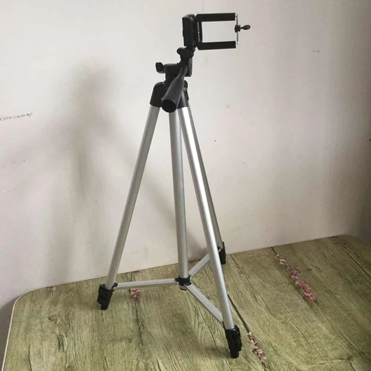 
New 1.5m Aluminum alloy self-timer tripod live Photography tripod Multifunctional retractable mobile phone bracket 
