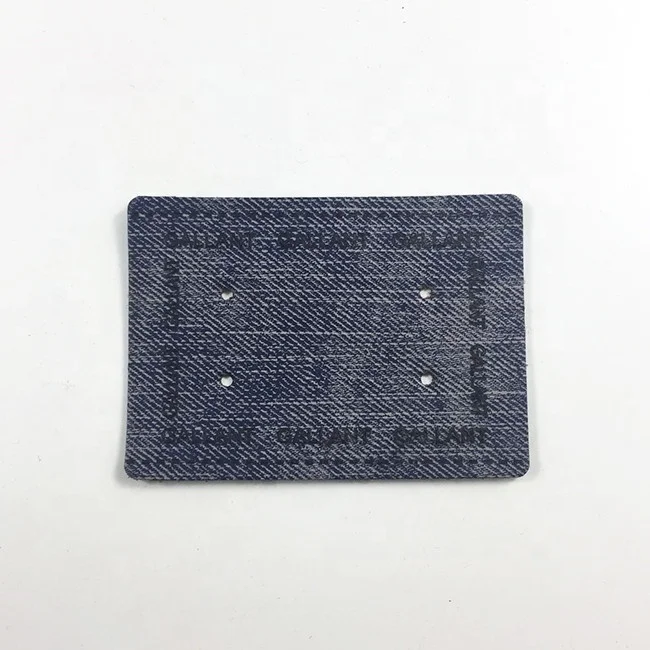 
Advantage price hot stamping brand logo tag for jeans and bags 
