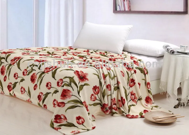 100%Polyester  Winter Season Flannel Four-piece suit Bedding Clothes