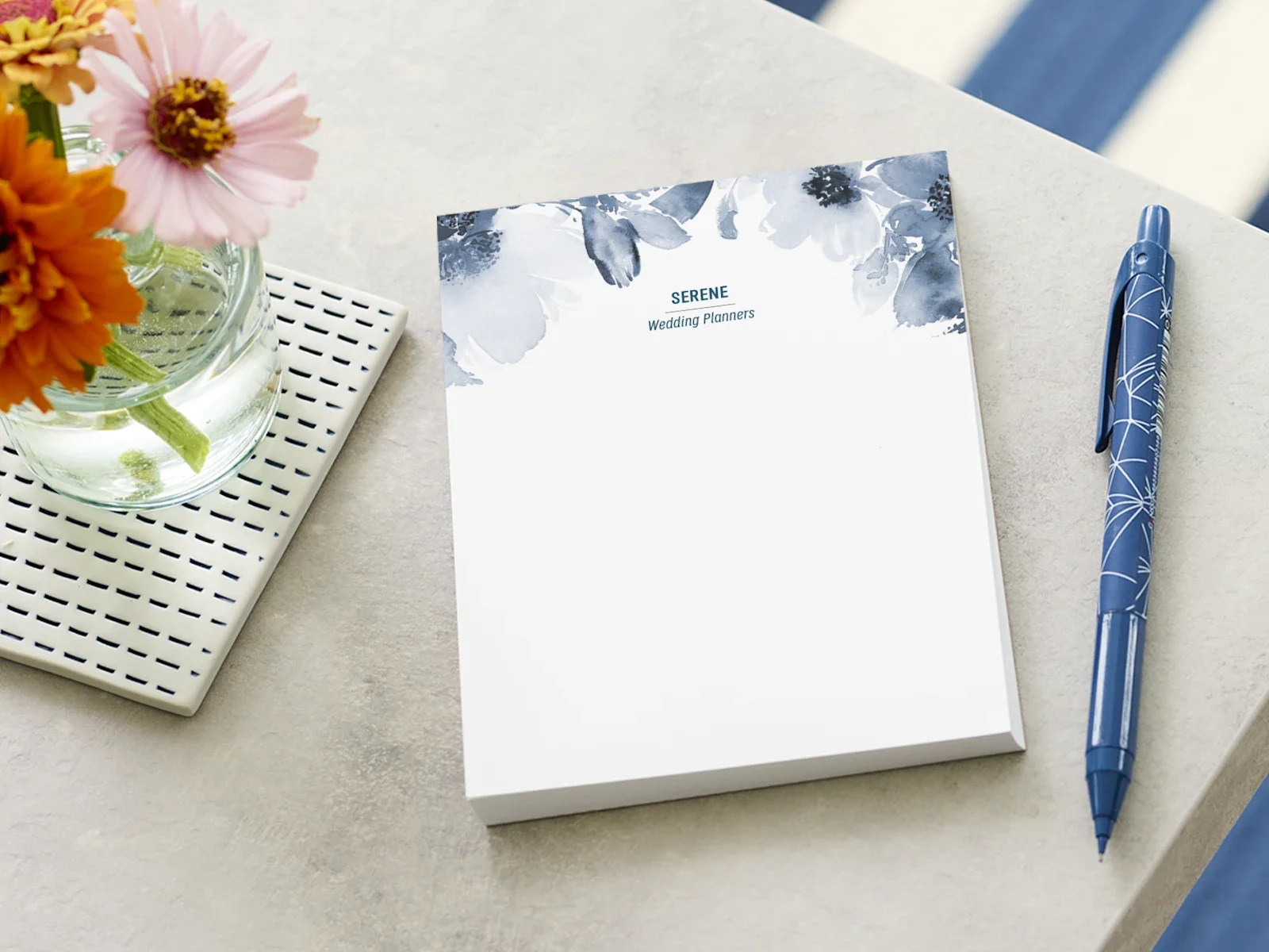 Personalized Name Notepad Custom Note Pad To Do List Girls Stationery Set Marketing Material Memo Pad Tear-off Sheets Note Pad