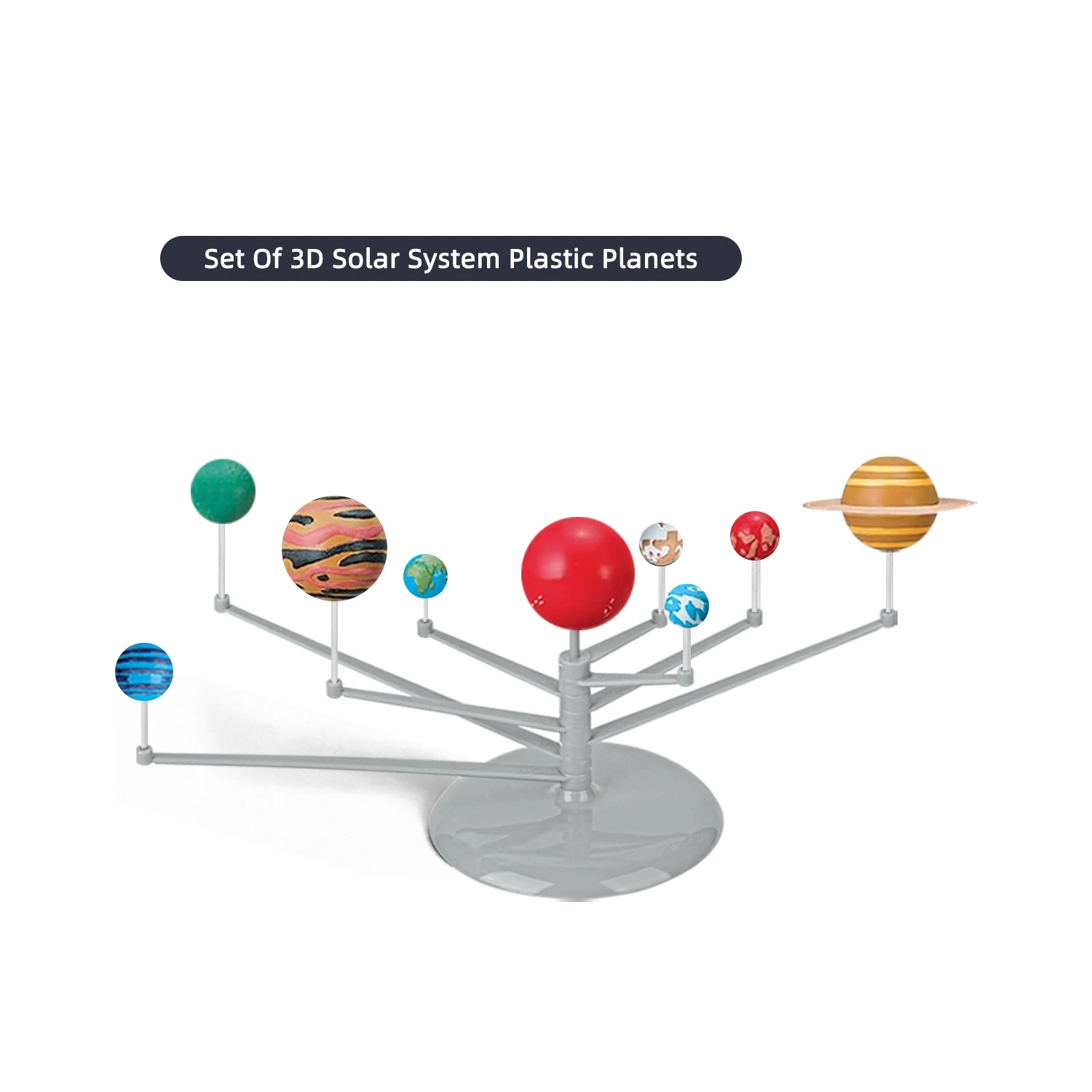 fly ball toy globe shape magic drawing kit kid hand art and craft solar system library educational diy paint model coloring toy