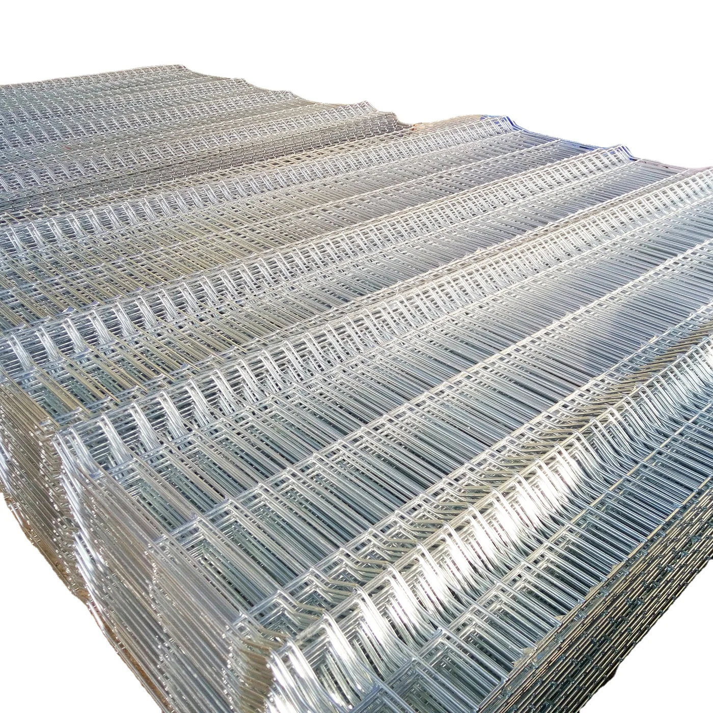 Home Outdoor Decorative PVC Coated Hot Dipped Galvanized 3D Curved Welded Wire Mesh Garden Fence For Fence Panel