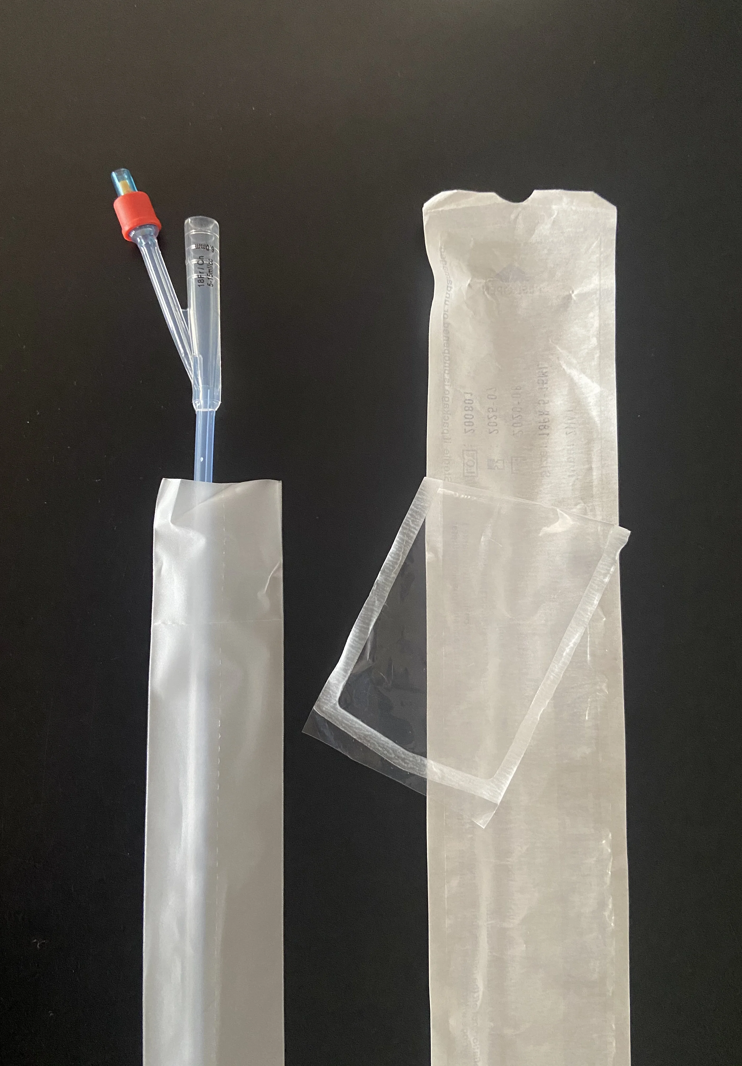 100% Silicone 2 Way Foley Catheter 18FR/CH,5-15ML/CC Foley Catheter