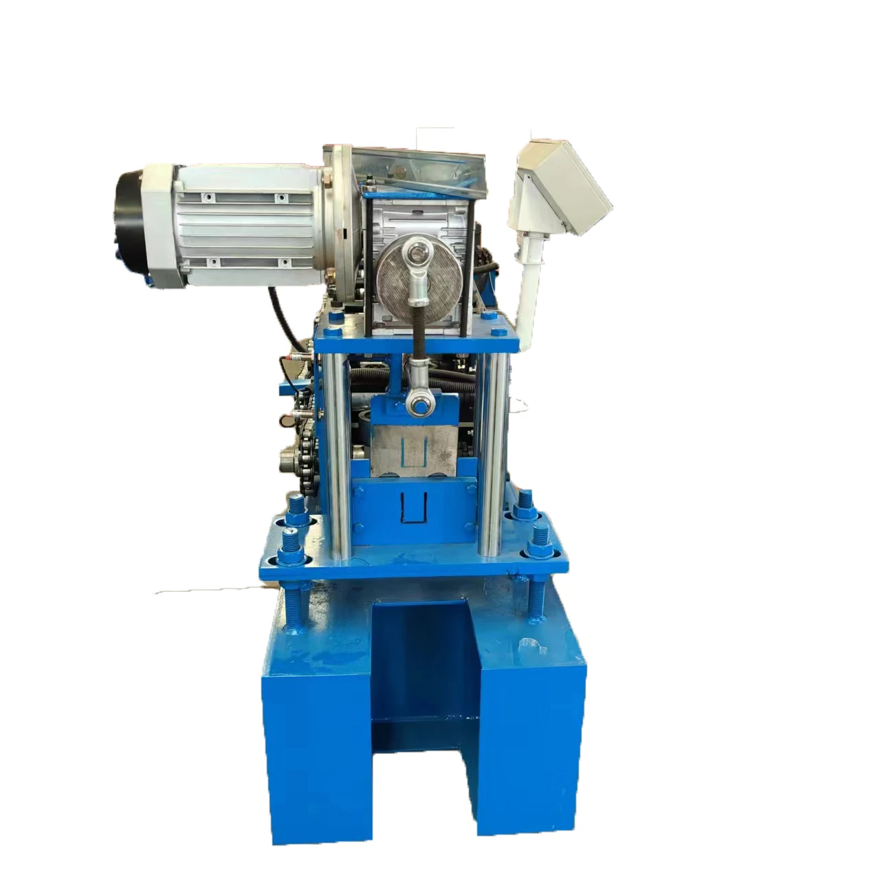 Tyrfm Full Automatic Metal Steel Din Rail Roll Forming Machine Omega Channel Making Machine