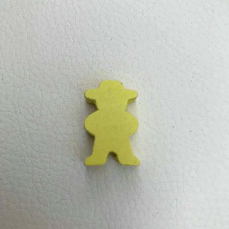 Solid Wooden Pawn Chess Piece Kids Board Game Packaged in Box and Bag for Decorative Usage