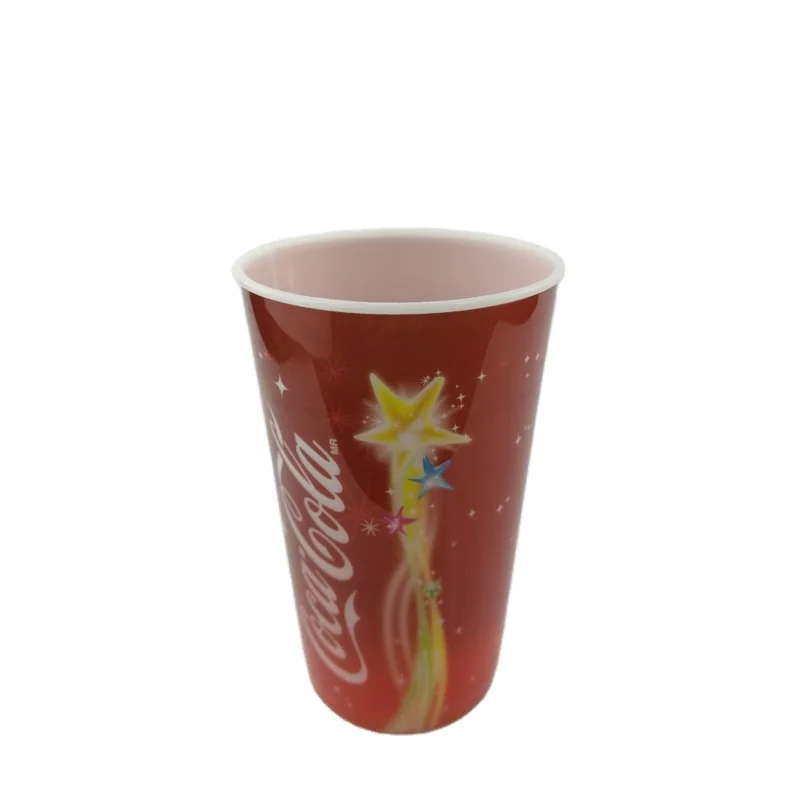 
Factory Sale Eco-Friendly Custom Pp 3D Lenticular Character Plastic Cup For Kids 