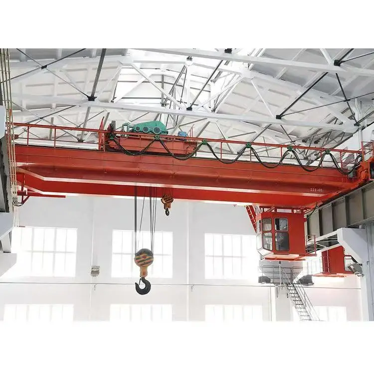Best Performance 10 20 tons electric hoist double girder overhead crane for sale