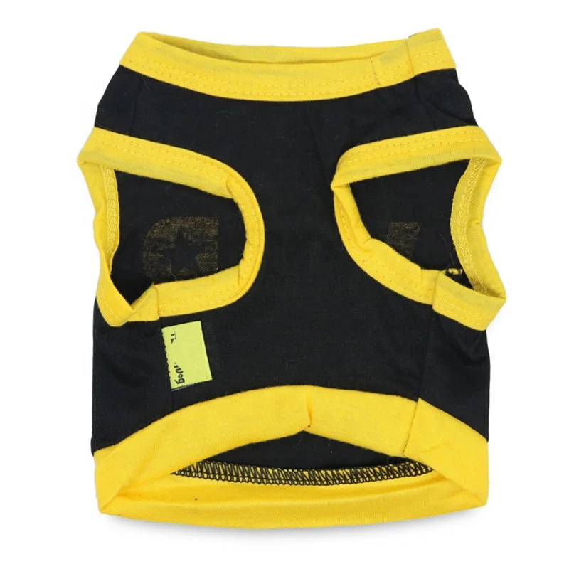 Cool VIP Custom Summer Pet Accessory Very Important Pup Funny Printed Cotton Dog Clothes Sustainable Small Dog Apparel