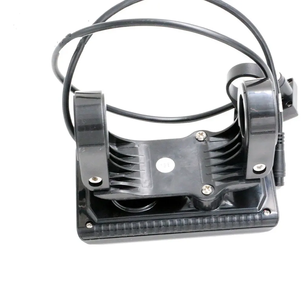 36/48V Electric Bicycle Computer E Bike LCD Display Speedometer Electric Bike Sensor Meter Watch Monitor Waterproof Connector