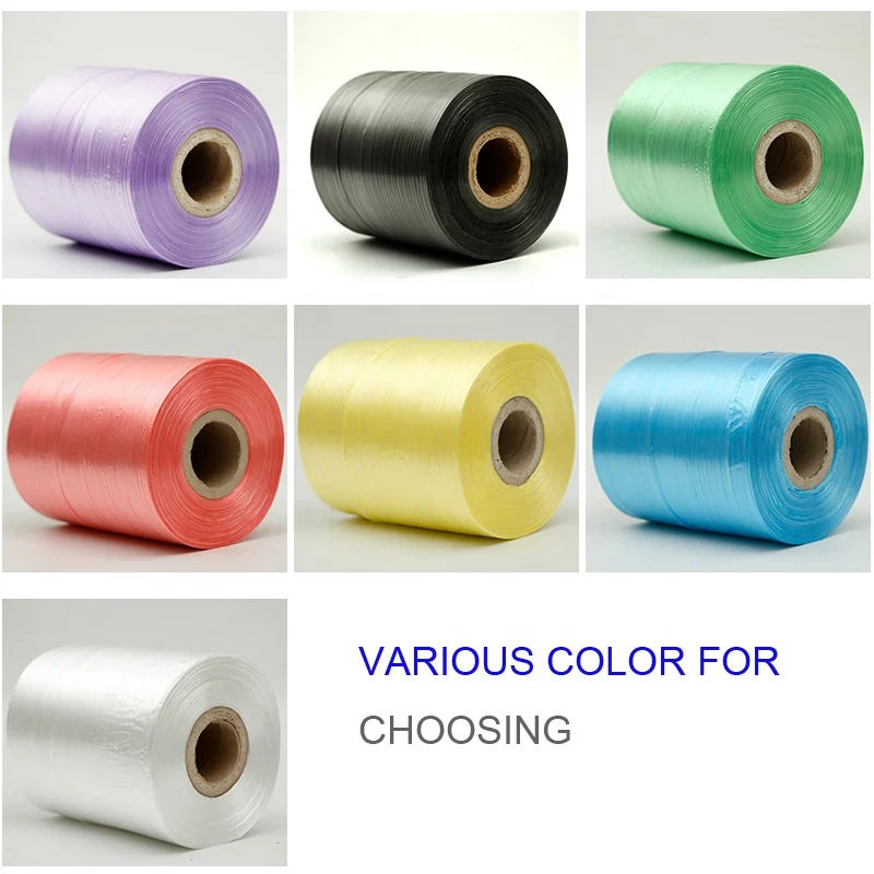 PE Tying Tape for paper carton box bundling strapping machine