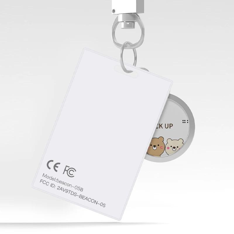 Ble Tag Waterproof beacon Custom Button Programable UUID User Name Card Bluetooth Low Energy ibeacon