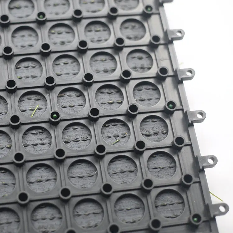 Easy Installation Outdoor Flooring Artificial Grass Interlocking Decking Tiles