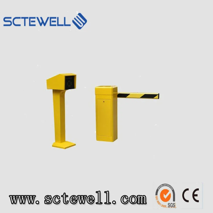 RFID card ticket dispenser security smart auto car parking system factory best sale parking barrier gate system with boom gate