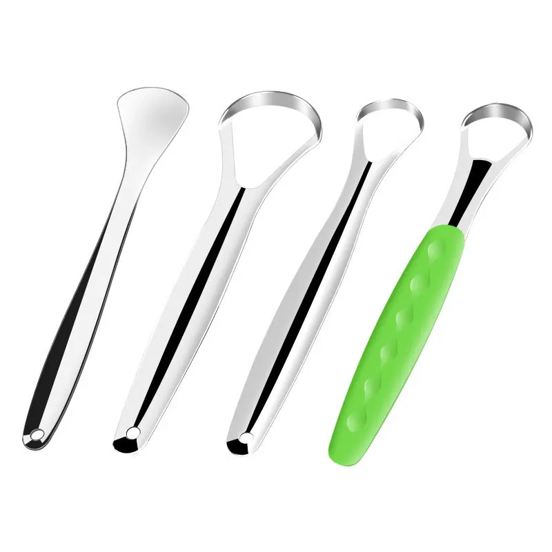 Скребок для языка из нержавеющей стали