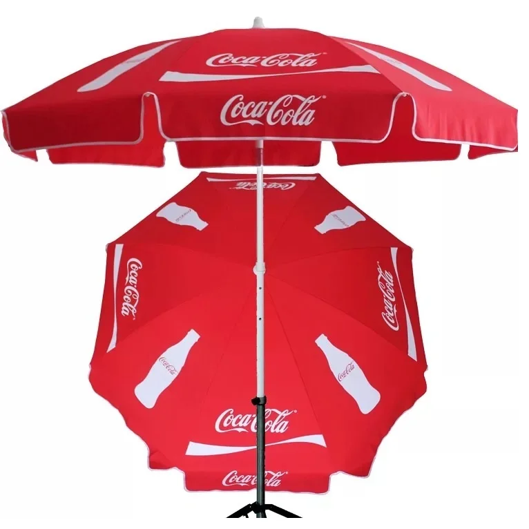 2024 top saling outdoor printing umbrella promotional parasol beach umbrella for garden