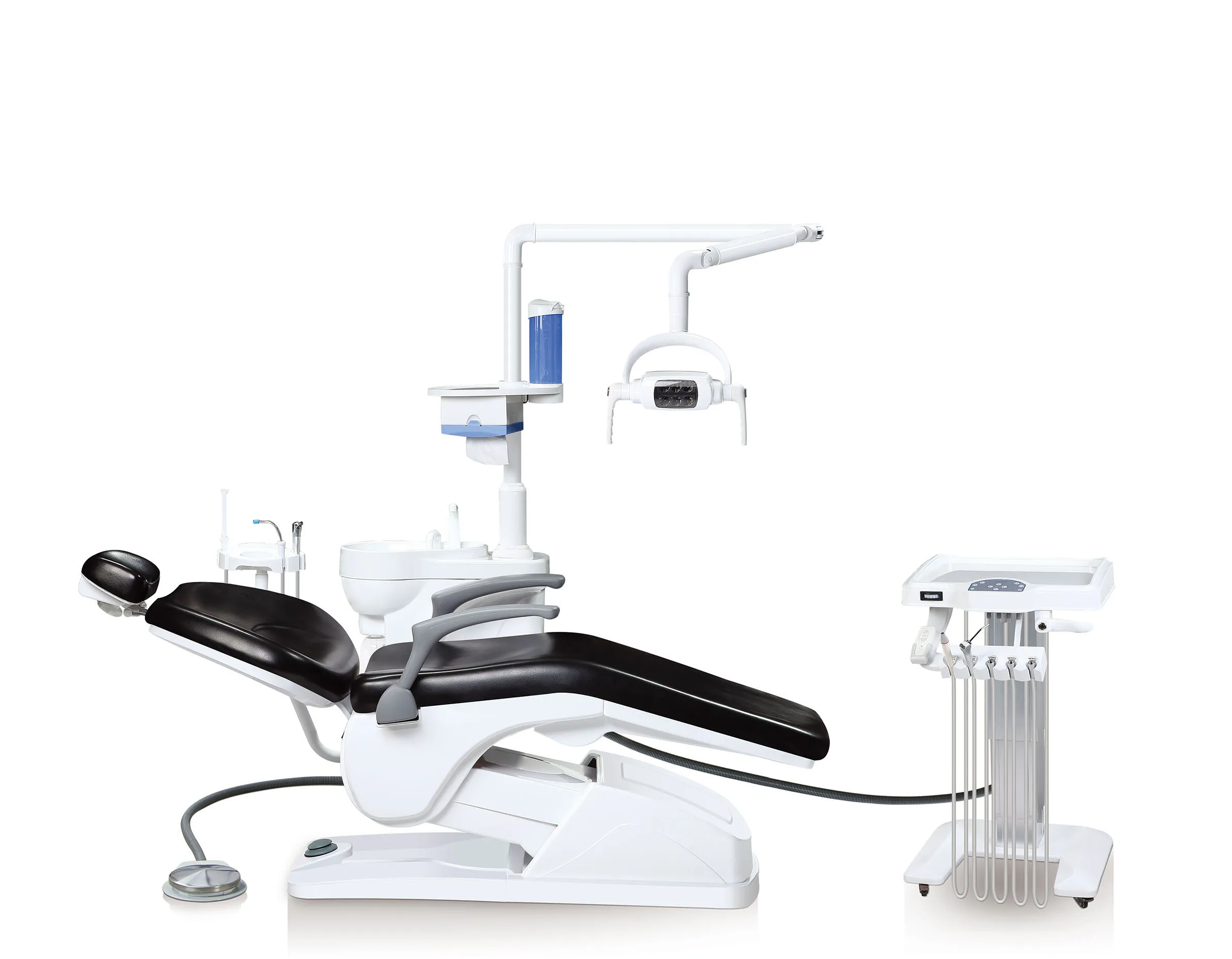 High Quality dental clnic Comprehensive Dental Therapy Chair with Electric Tooth Steel and Wood Treatment Table Dentist Tools
