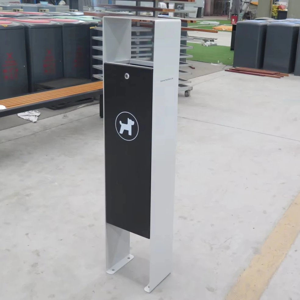 Latest Design Street Dog Trash Collection Fashion Style Pet Waste Storage Box Pet Waste Bin