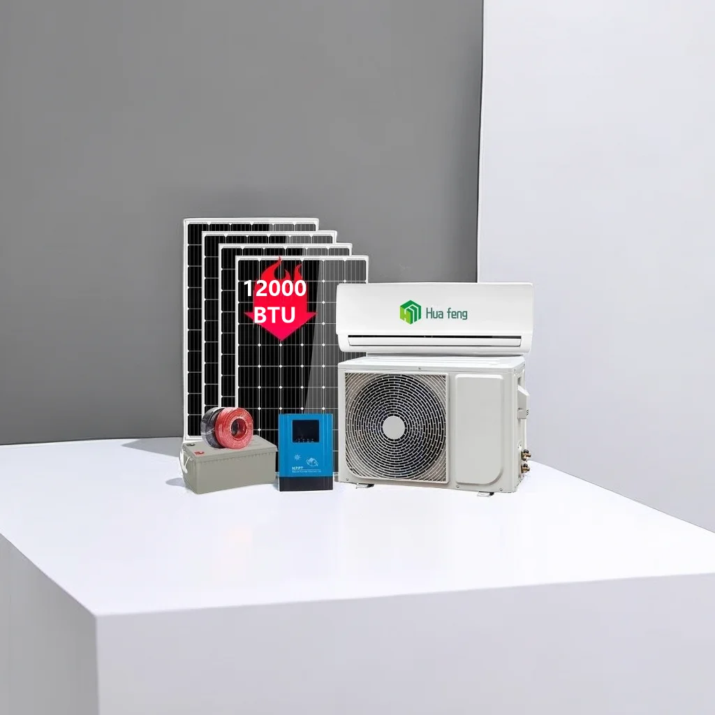 Hybrid Solar Air Conditioner DC Inverter AC Unit Split Type Cooling Aircondition 2 Ton 3Hp 24000Btu
