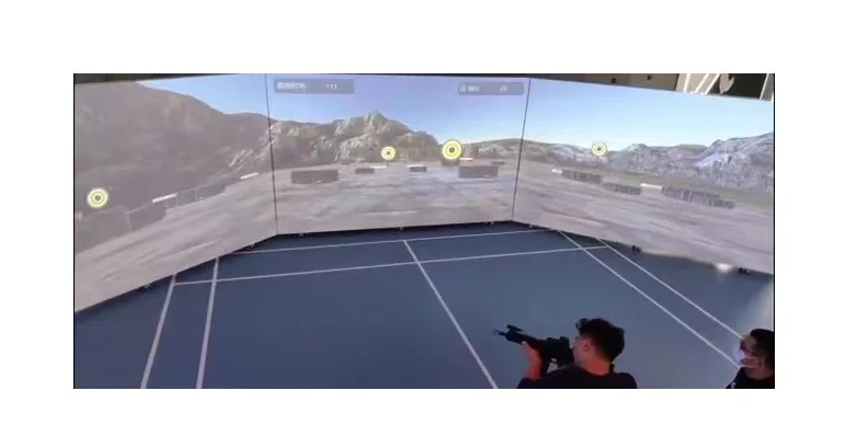 Full 360 Degree 3D Holographic Interactive Wall Projection Software Immersive System
