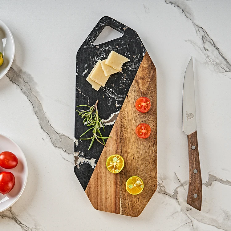 Custom Cutting Board With Marble French Kitchen Marble Cheese Board Cutting Board