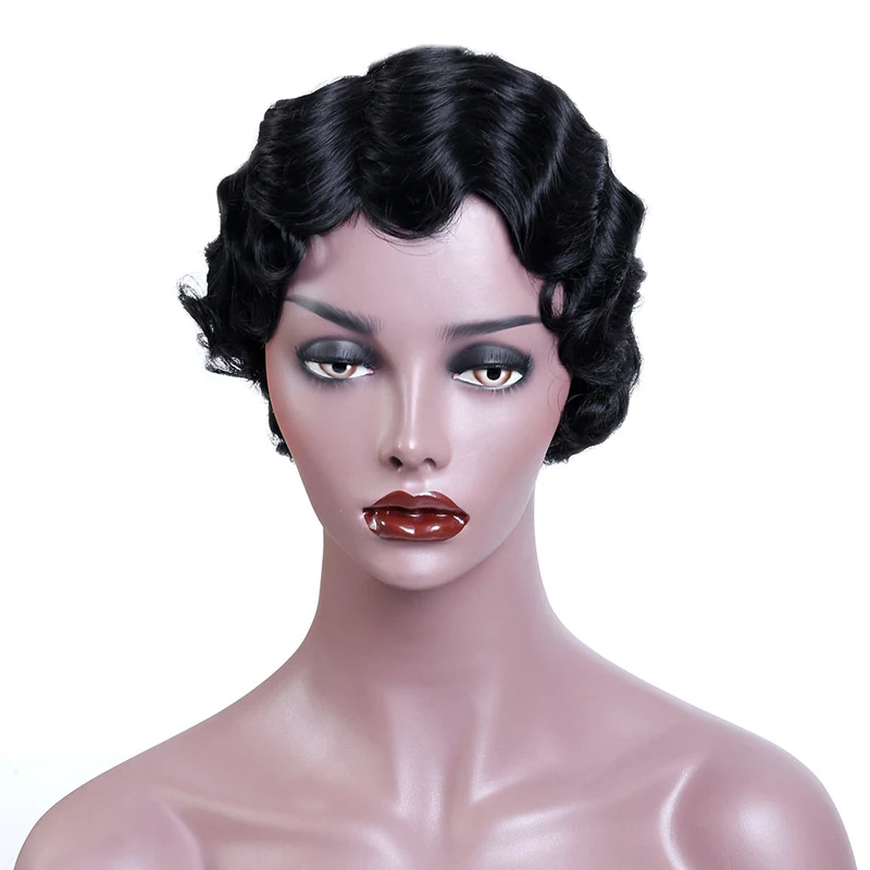 
Short Wigs For Black Women Hair Curly Wig 