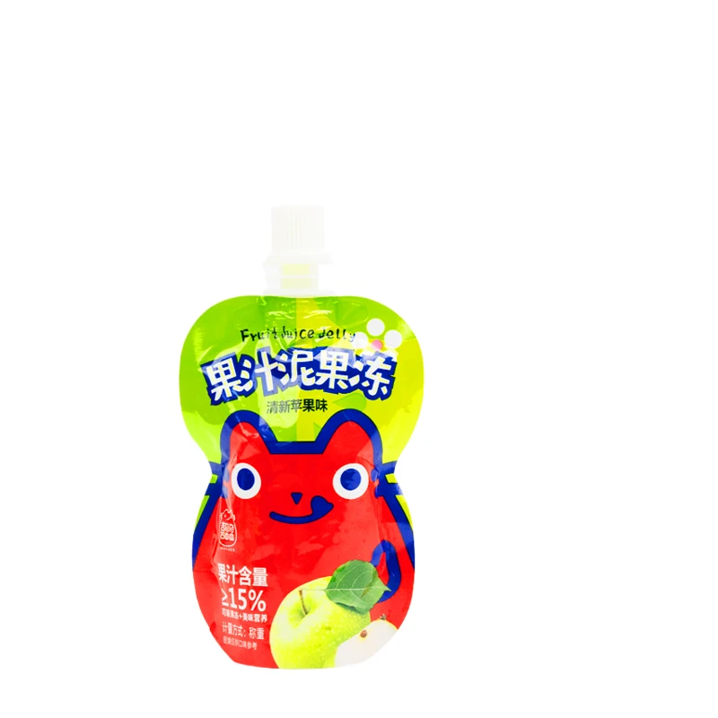 Mango Flavored Sweet Fruit Jelly Drink Sucking Pudding Candy in Bulk Cup Packaging