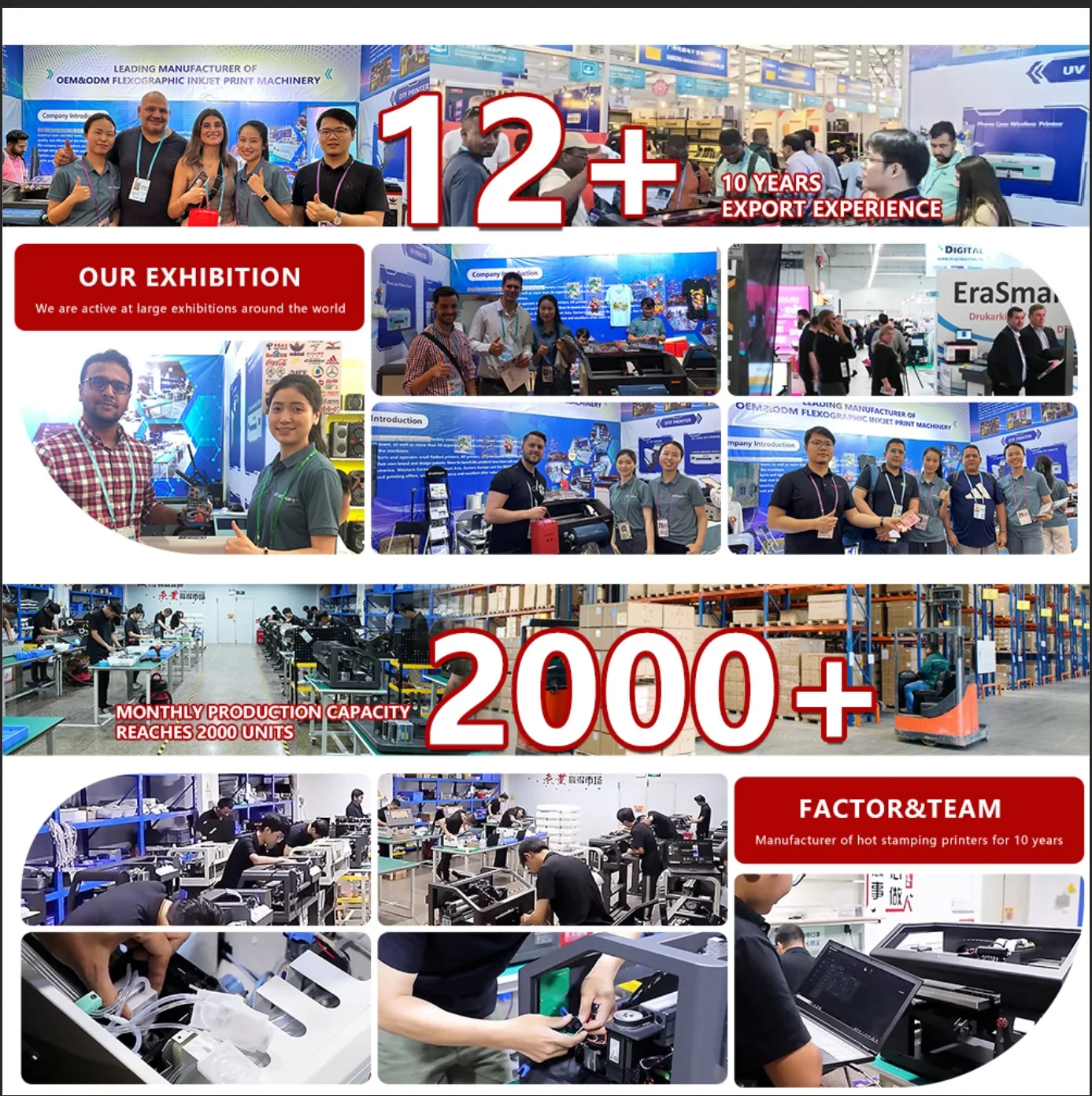 High Cost Performance Erasmart Pink Digital A3 DTF Printer XP600 Pet Film 13Inch Dtf Printer With Pink Oven For Any Textile