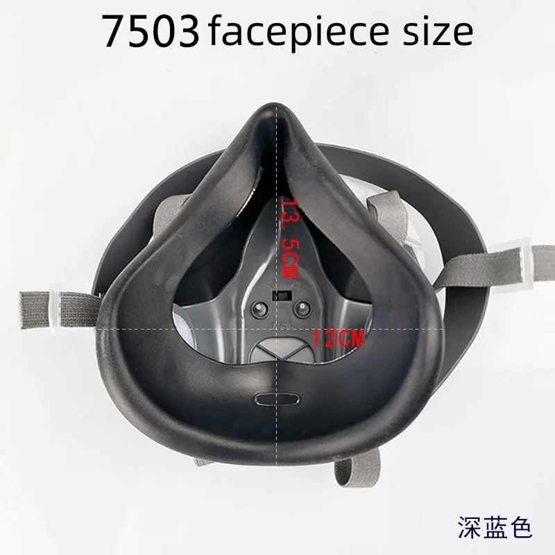 UT 7503 Proteccion Personal Equipo De Proteccion Personal Respiratory 7503 Half Face Gas Mask Large Size Respirator