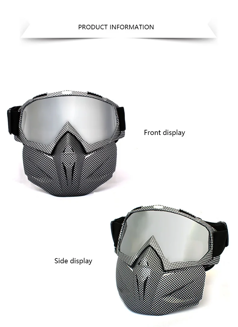 Dirt Bike Outdoor Riding Glasses Sports Sand-proof Bike Goggles Unisex Face Mask Goggles