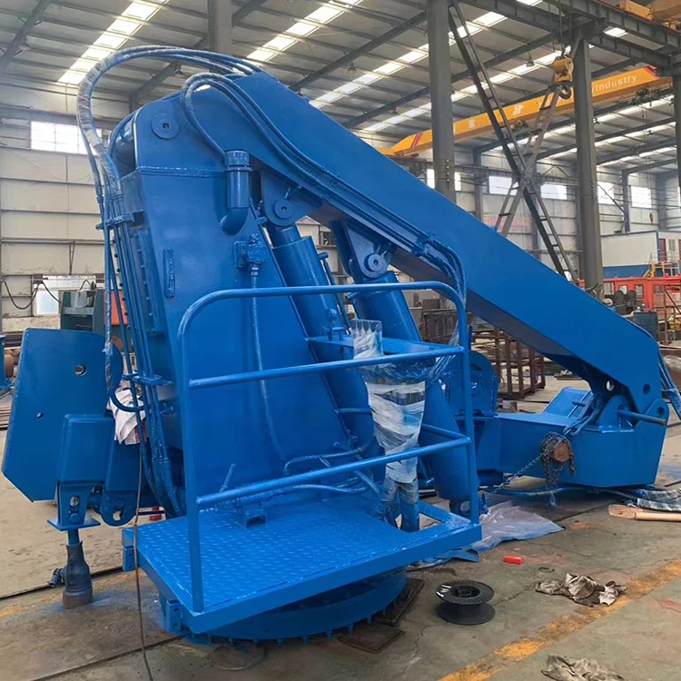 quality assurance marine crane 150t marine boat crane for sea rescue