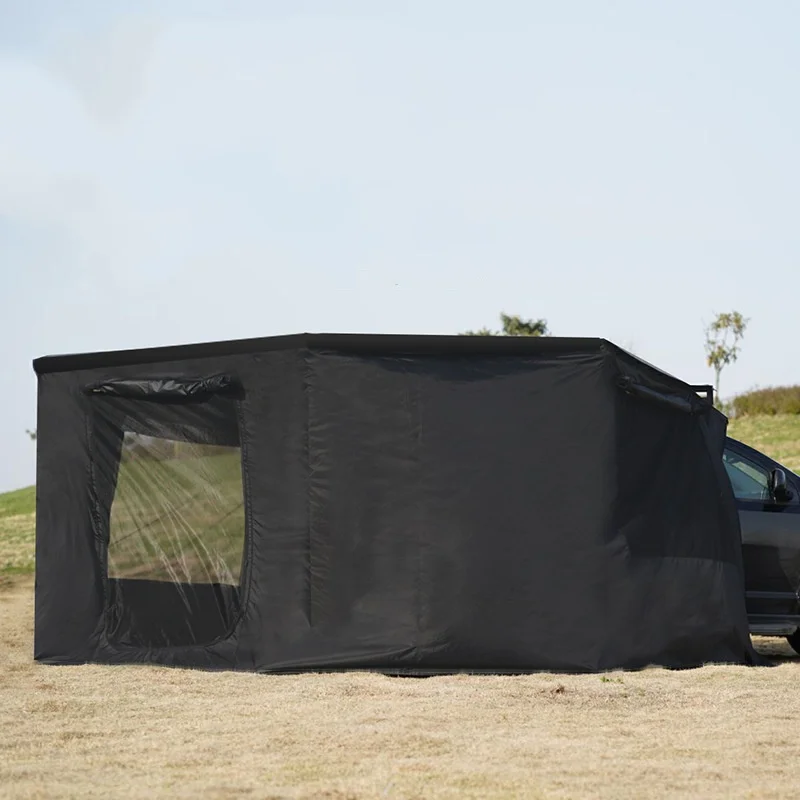 foerstine car side canopy tent suv outdoor camping sunshade quick-open aluminum alloy 2.5*2.5m car side tent 270 speed open