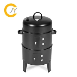 3 in 1 Smoker Charcoal BBQ Grill BBQ Barbeque Grill