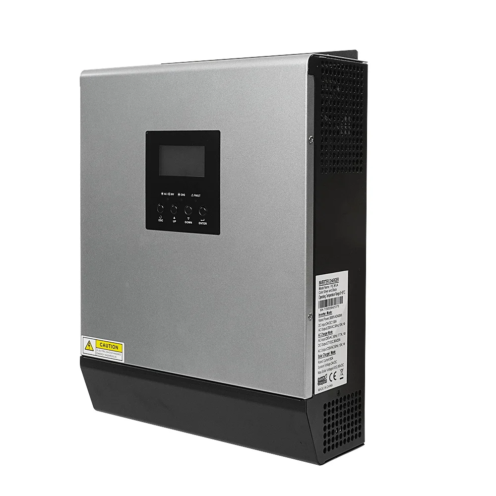  Высокочастотный 3kva 24v автономный инвертор солнечной панели с контроллером солнечного зарядного