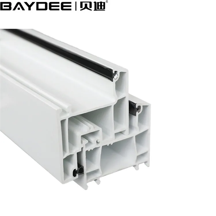 Best seller factory price plastic manufacturer sliding windows pvc windows and doors profiles Upvc proifiles