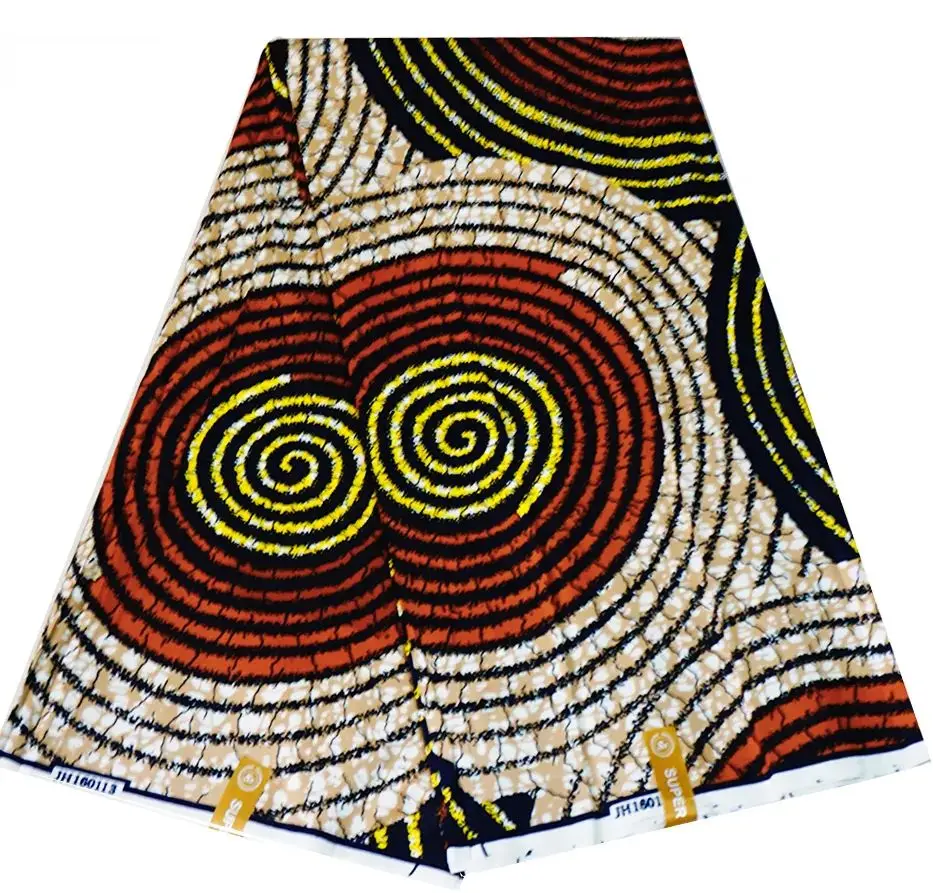 Manufacturer African Original Wax Poly Fabric Cotton Exclusive Soft Wax Fabric For Sale