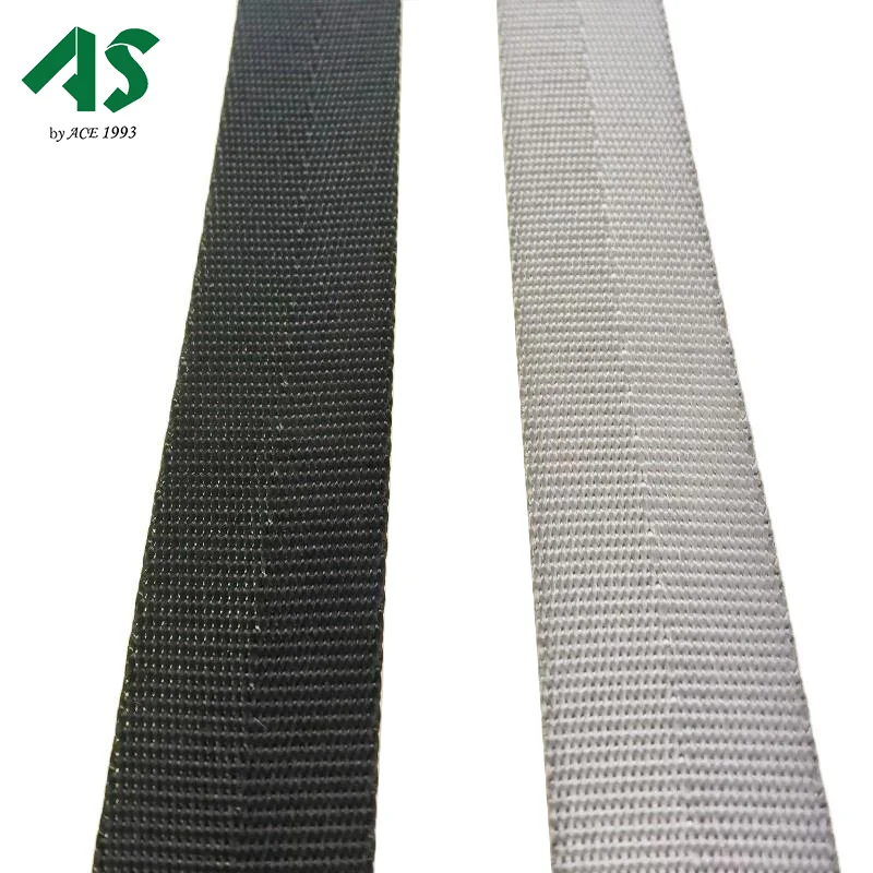 factory direct supply abrasion resistant 2 panels polyester webbing for kids seat safety belt