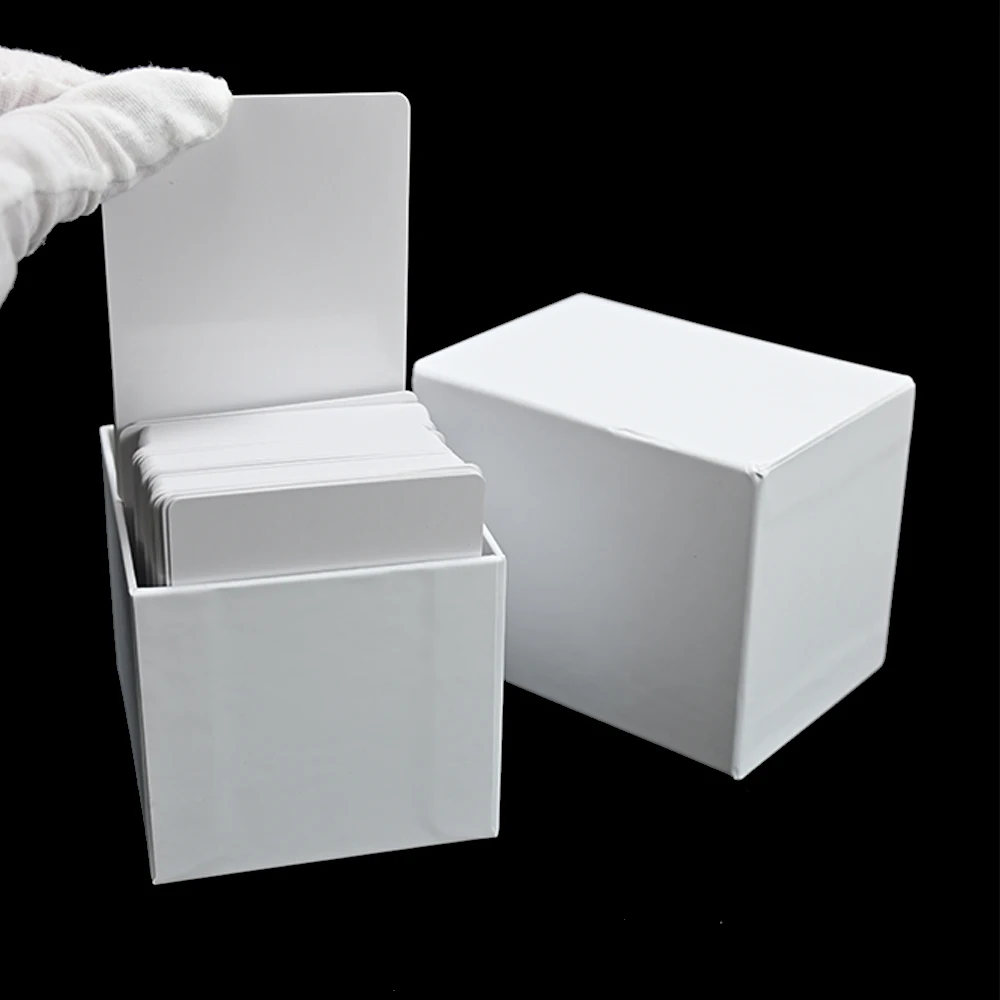 Hot Sell eco friendly paper Blank custom printing logo white playing card with Diy Package