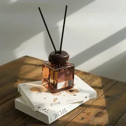 180ml brown diffuser perfume glass bottle for home