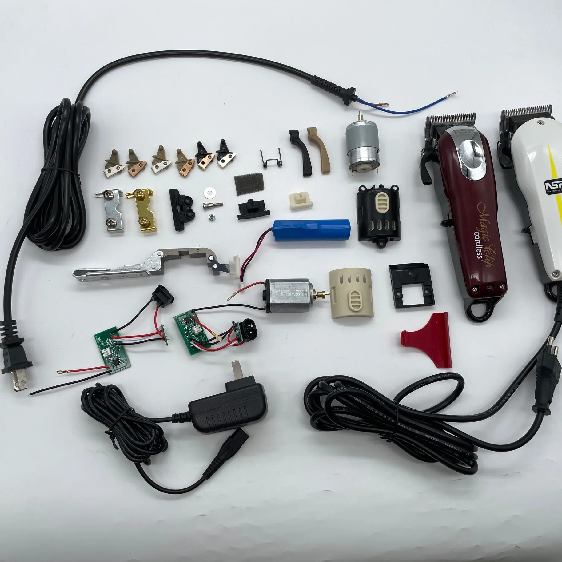 8148 oil head gradient electric push scissors head regulator accessories hair clipper parts