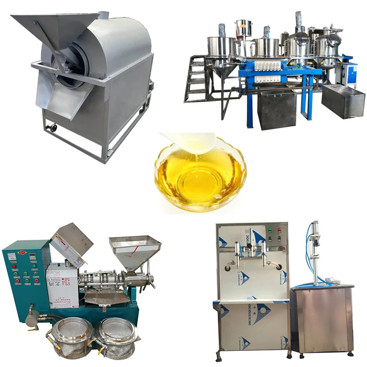 Hot sale Palm kernel oil extraction machine /refinery machine price  and palm oil refinery machine plant
